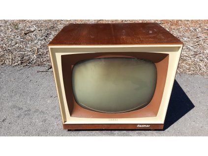 Starožitná Televize TESLA Carmen ART DECO