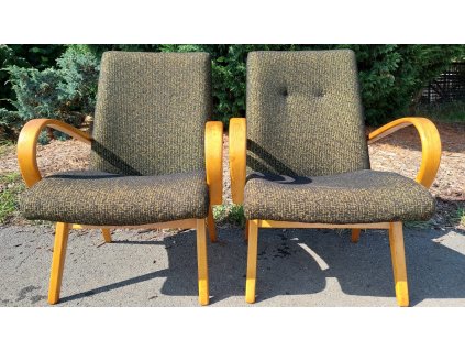 2x Křeslo, křesílko originál TON, Thonet, socialismus