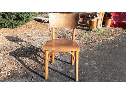 Židle Jídelní Kuchyňská TON Thonet 70.-80. léta RETRO