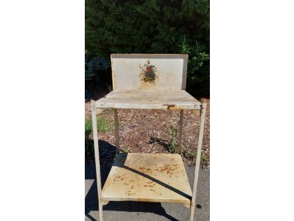 Galerka mycí stůl stolek na vodu socialismus retro