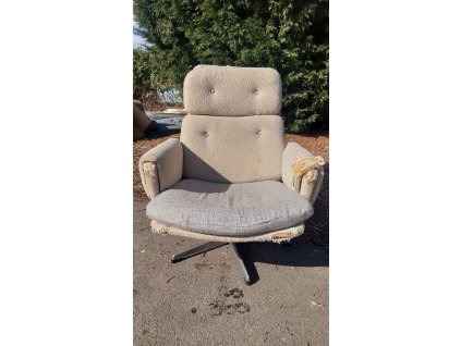 Otočné Křeslo Ušák RETRO 70.-80. léta Socialismus