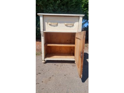 Komoda, toaletka, mycí skříňka, galerka, retro, vintage