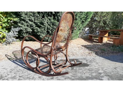 Starožitné Houpací Křeslo originál TON Thonet