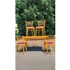 Rozkládací Jídelní Stůl + 4x Židle TON Thonet RETRO 70.-80.