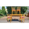 Rozkládací Jídelní Stůl + 4x Židle TON Thonet RETRO 70.-80.