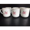 (1)Hrnky čajové Karlovarský porcelán, retro