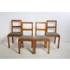 433 4x Židle jídelní, retro, vintage, 60. léta