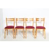 4x Židle jídelní JITONA, kuchyňské, retro