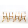 4x Židle TON, kuchyňská, retro, socialismus