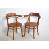2x Židle TON, Thonet, křeslo, vintage, funkcionalismus