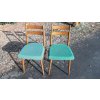2x Jídelní kuchyňská židle TON, Thonet, 70.-80. léta, retro