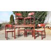 Rozkládací Jídelní Stůl + 6x Židle TON Thonet 70.-80. léta RETRO