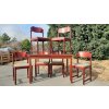Rozkládací Jídelní Stůl + 6x Židle TON Thonet 70.-80. léta RETRO