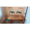 Rozkládací Jídelní Stůl + 4x Židle TATRA 70.-80. léta