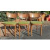 3x Jídelní kuchyňské židle TON Thonet 70.-80. léta retro