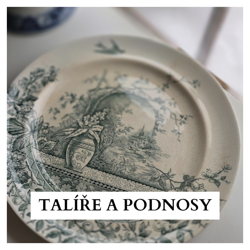 Talíře a podnosy