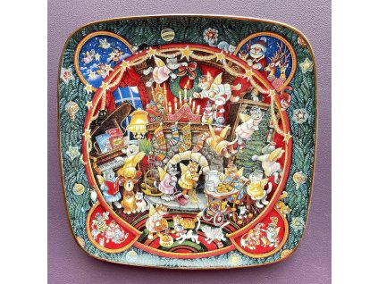 Sběratelský talíř Countdown to Christmas