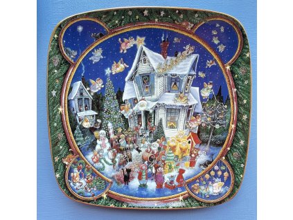 Sběratelský talíř Deck the Howls