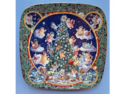 Sběratelský talíř Trimmed to Purr fection