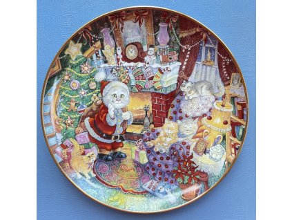 Sběratelský talíř Not a Creature Was Purring