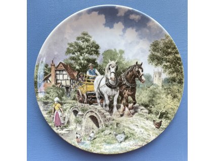 Sběratelský talíř Off to Work