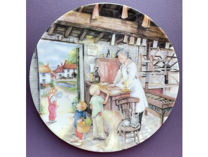 Sběratelský talíř The Candle maker