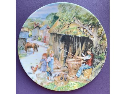 Dekorační talíř The Basket Maker