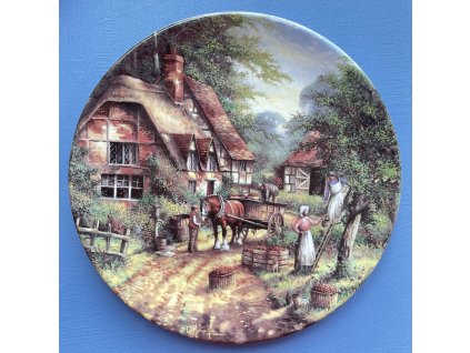 Dekorační talíř The Apple Pickers