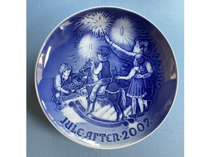 Sběratelský talíř Bing&Grondahl 2002
