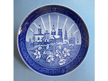 Sběratelský talíř Royal Copenhagen 2008