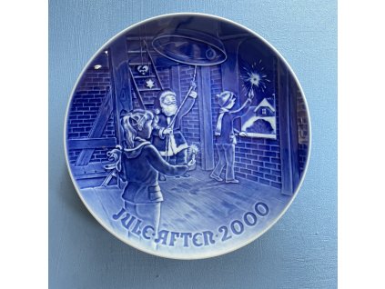 Sběratelský talíř Bing&Grondahl 2000