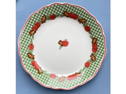 Vánoční dezertní talíř Hutschenreuther