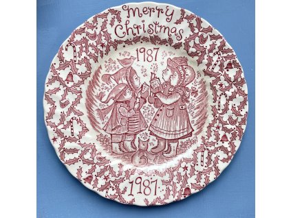 Vánoční talíř Myott