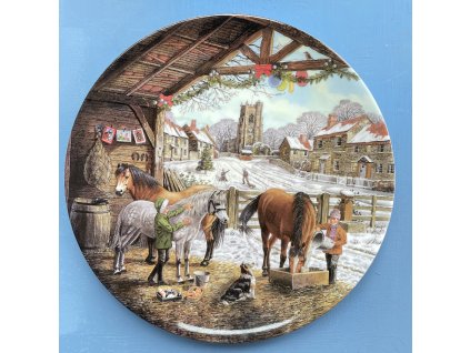 Dekorační talíř Christmas Cards