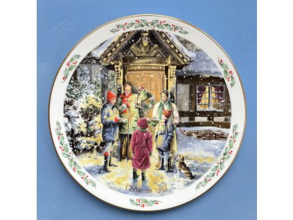 Vánoční talíř Royal Doulton Carolling