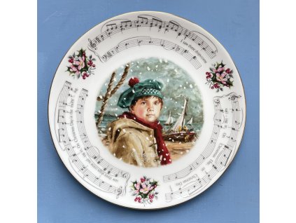Vánoční talíř Royal Doulton Christmas Carols