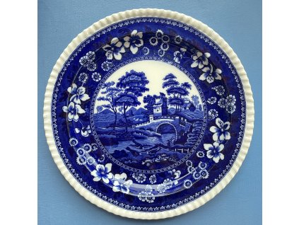 Servírovací talíř Spode Blue Italian tmavý