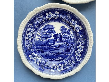 Dezertní talíř Spode Blue Tower Světlý
