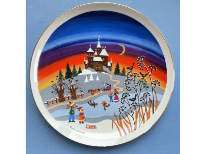 Vánoční talíř Fürstenberg