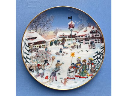 Vánoční talíř Sternsingen