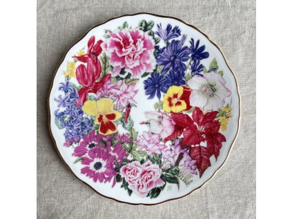 Dekorační talíř Christmas Bouquet