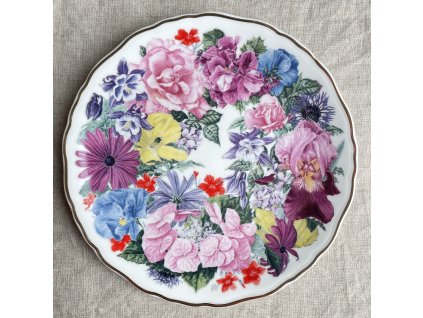 Dekorační talíř Ascot Bouquet