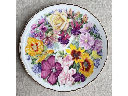 Dekorační talíř Birthday Bouquet