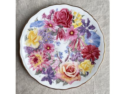 Dekorační talíř Highland Bouquet