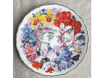 Dekorační talíř Chelsea Bouquet