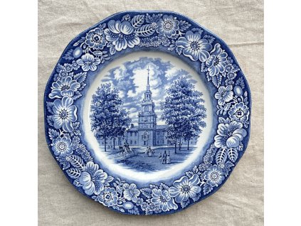 Mělký talíř Liberty Blue