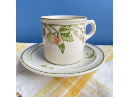 Hrnek s podšálkem Wedgwood Wild Apple