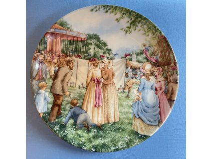 Sběratelský talíř Wedgwood The Steam Fair