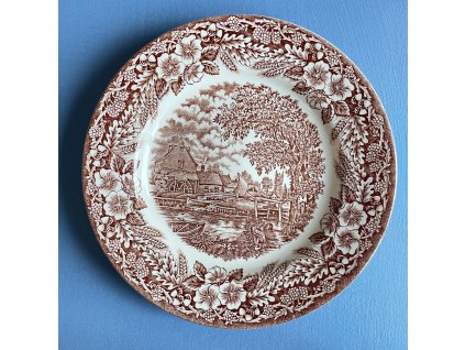 Dezertní talíř Broadhurst hnědá