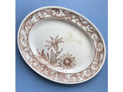 Oválný podnos Doulton Burslem